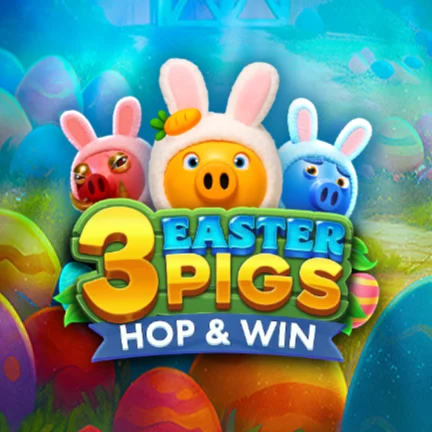 3 Easter Pigs - Hop and Win