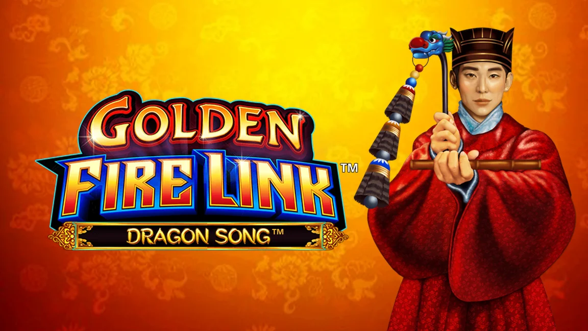 The promotional header for Golden Firelink Dragon Song, an online slot game on Betty.ca.