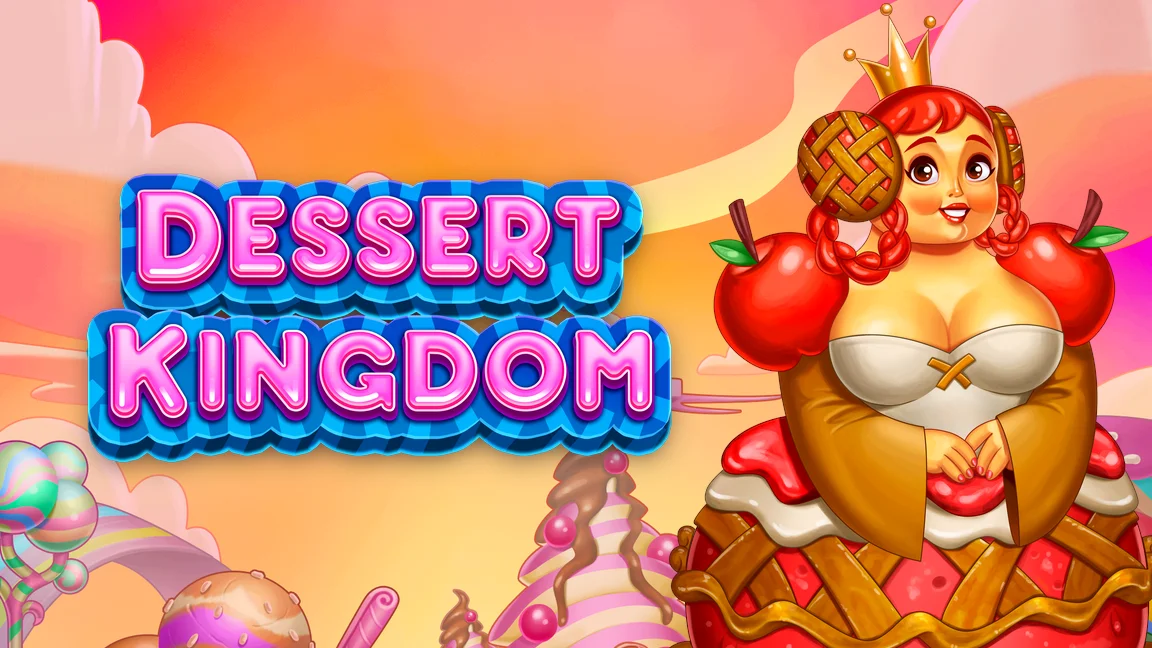 The promotional header for Dessert Kingdom Ante Bet Buy Bonus, an online slot game on Betty.ca.