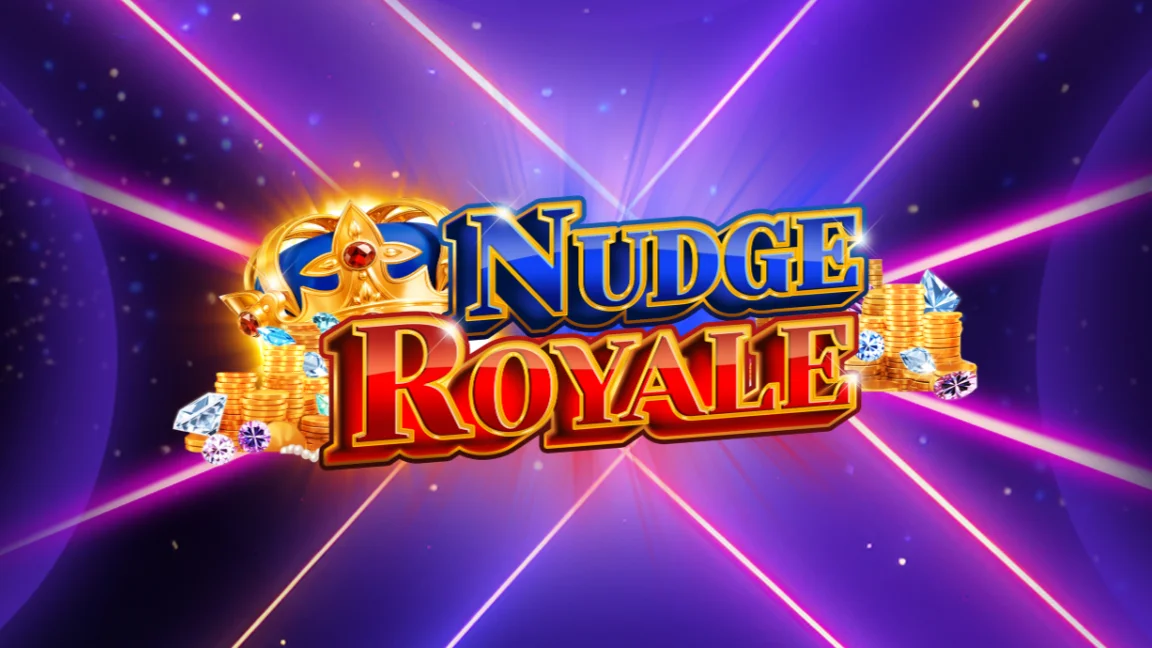 The promotional header for Nudge Royale, an online slot game on Betty.ca.