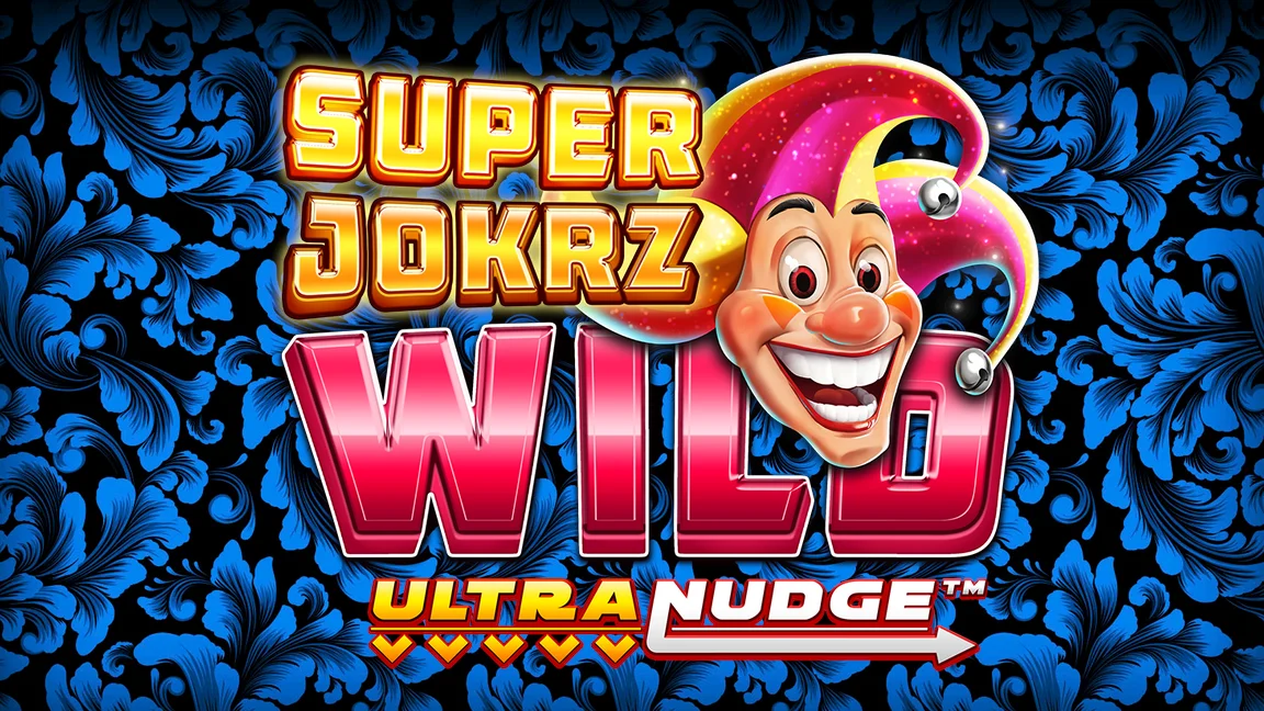 The promotional header for Super Jokrz Wild Ultranudge, an online slot game on Betty.ca.
