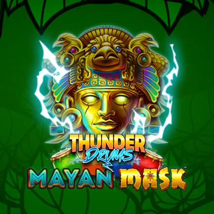 Thunder Drums Mayan Mask