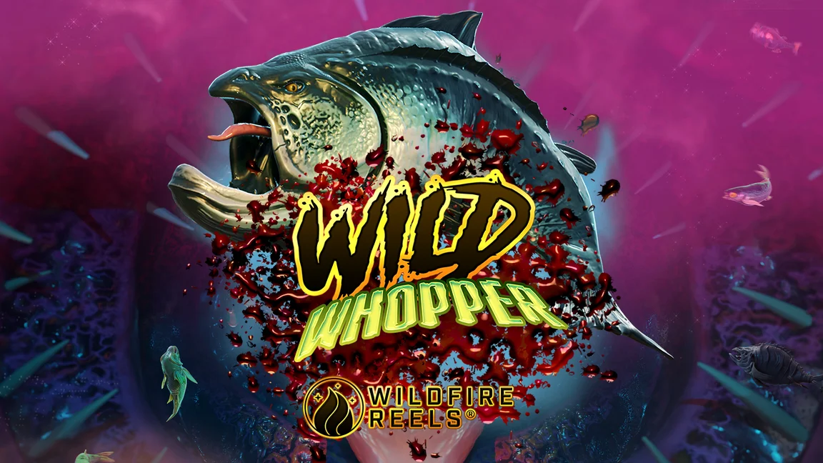 The promotional header for Wild Whopper, an online slot game on Betty.ca.