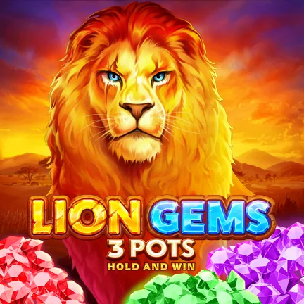 Lion Gems 3 Pots: Hold and Win