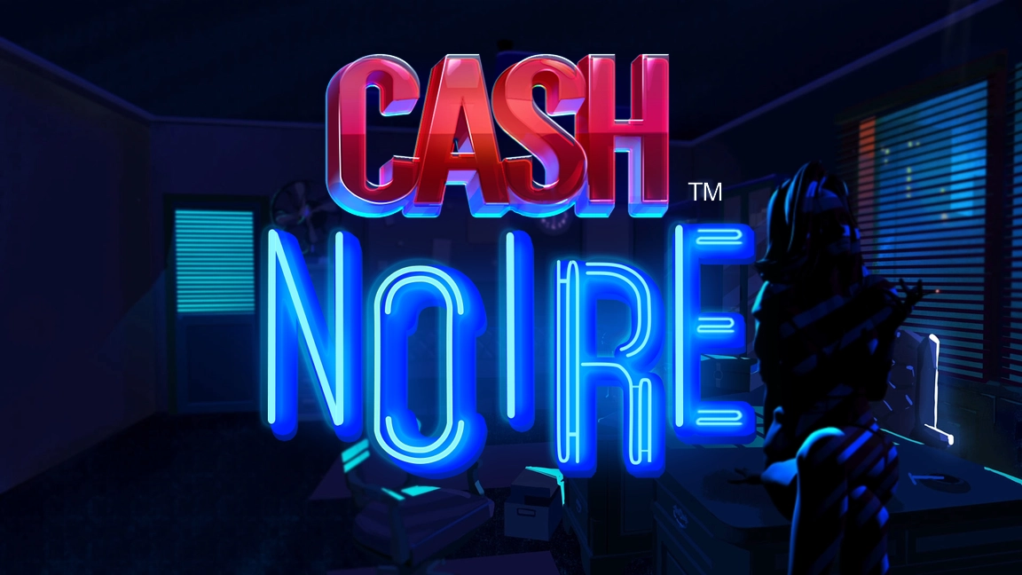 The promotional header for Cash Noire™, an online slot game on Betty.ca.