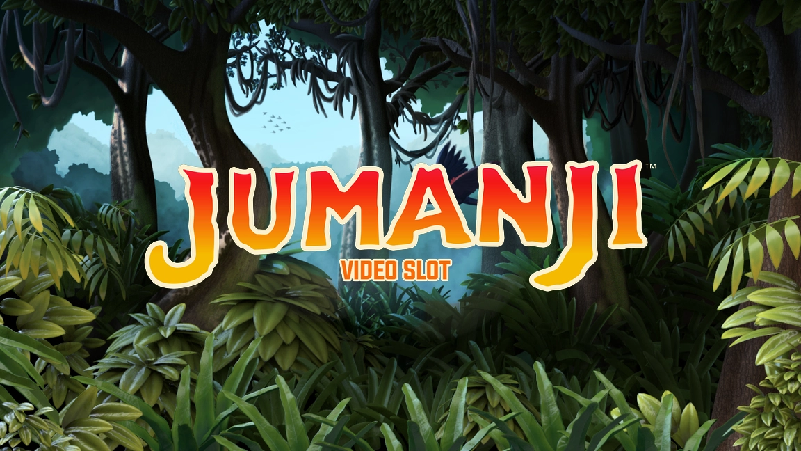 The promotional header for Jumanji®, an online slot game on Betty.ca.