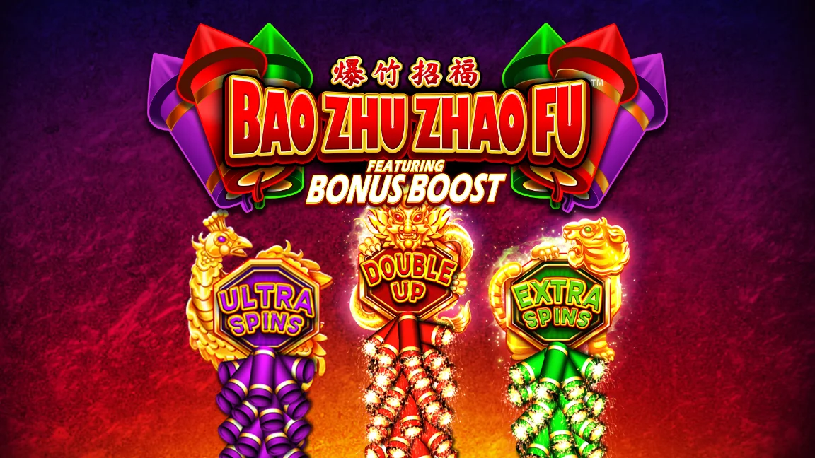 The promotional header for Bao Zhu Zhao Fu Red Festival, an online slot game on Betty.ca.