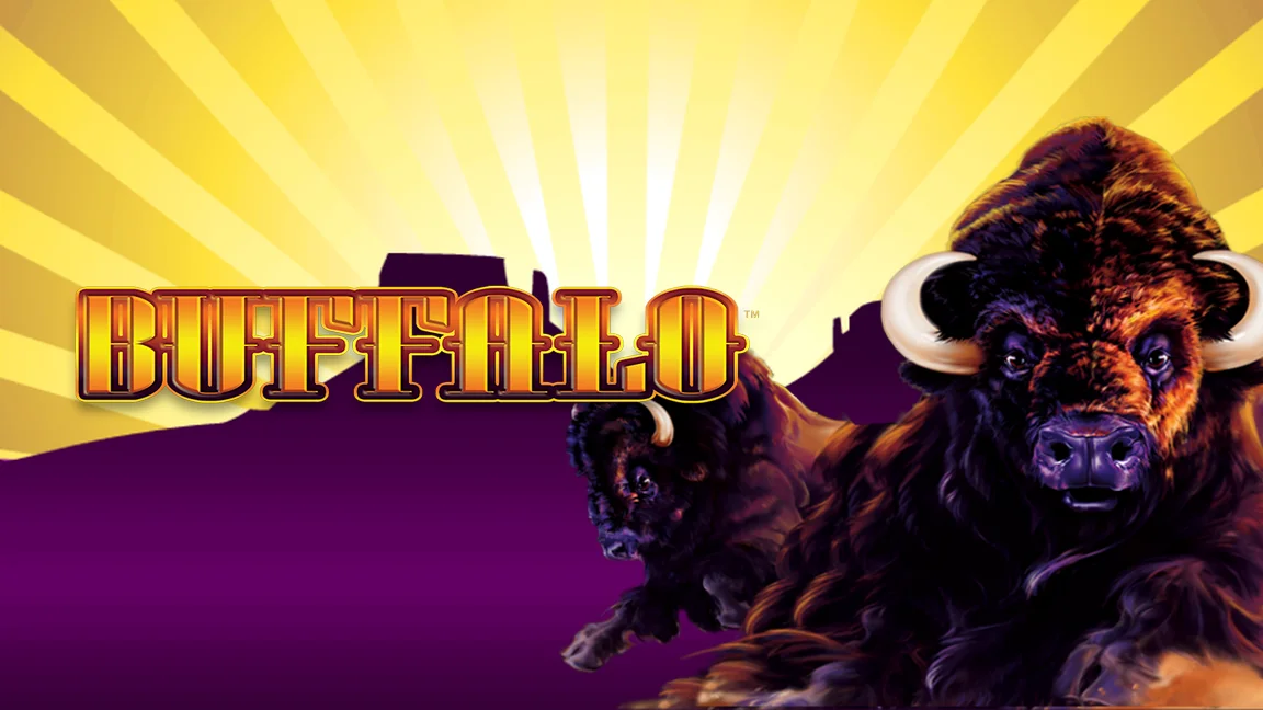 The promotional header for Buffalo, an online slot game on Betty.ca.