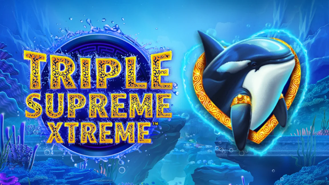 The promotional header for Triple Supreme Xtreme Heart of the Sea, an online slot game on Betty.ca.
