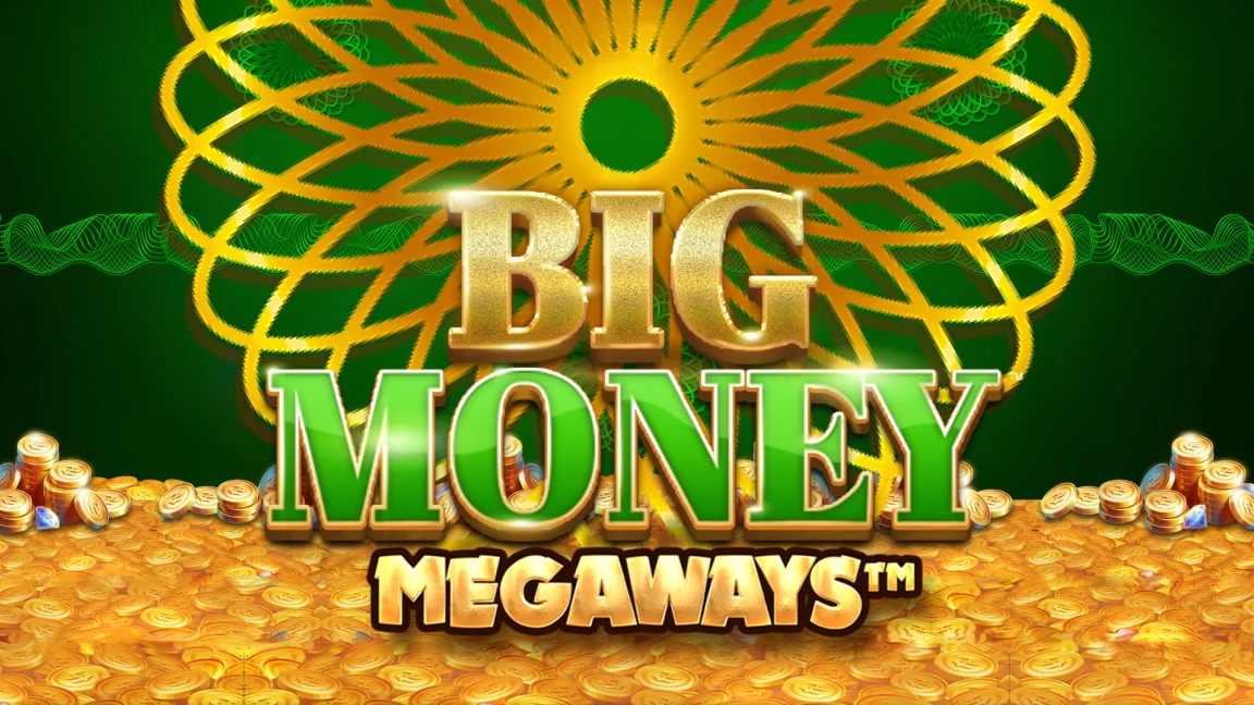 The promotional header for Big Money Megaways, an online slot game on Betty.ca.