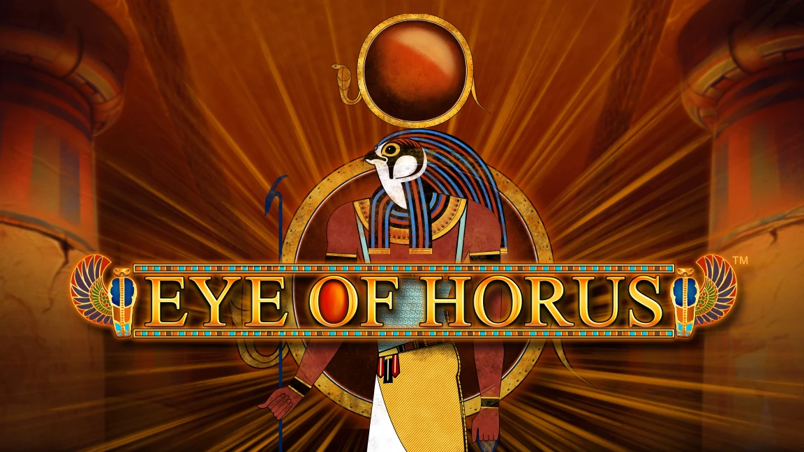 The promotional header for Eye of Horus, an online slot game on Betty.ca.