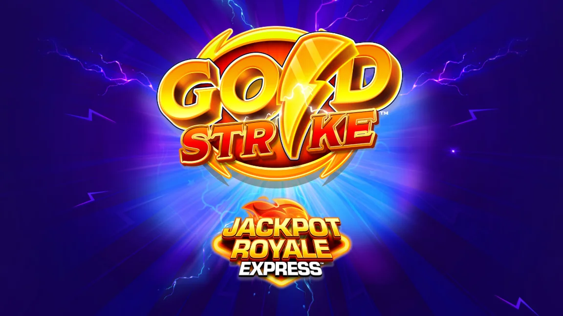 The promotional header for Gold Strike 2 Jackpot Royale Express, an online slot game on Betty.ca.