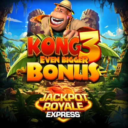 Kong 3 Even Bigger Bonus Jackpot Royale Express