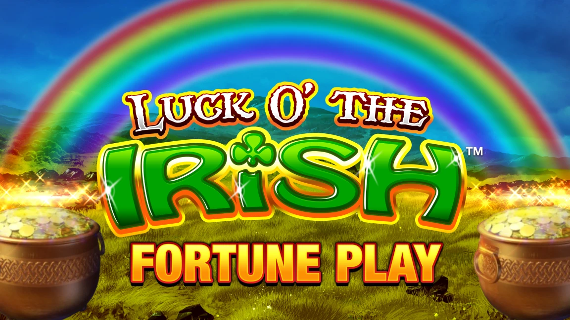 The promotional header for Luck O' The Irish Fortune Spins, an online slot game on Betty.ca.