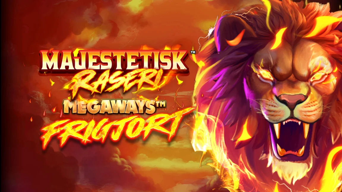 The promotional header for Majestic Fury Megaways Unleashed, an online slot game on Betty.ca.