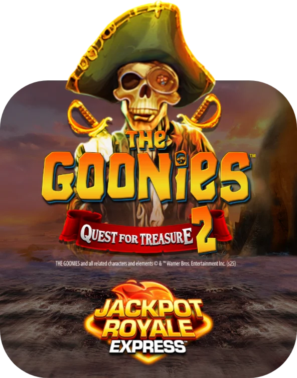 The Goonies Quest For Treasure 2 Jackpot Royale Express