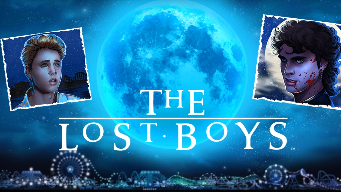 The promotional header for The Lost Boys, an online slot game on Betty.ca.