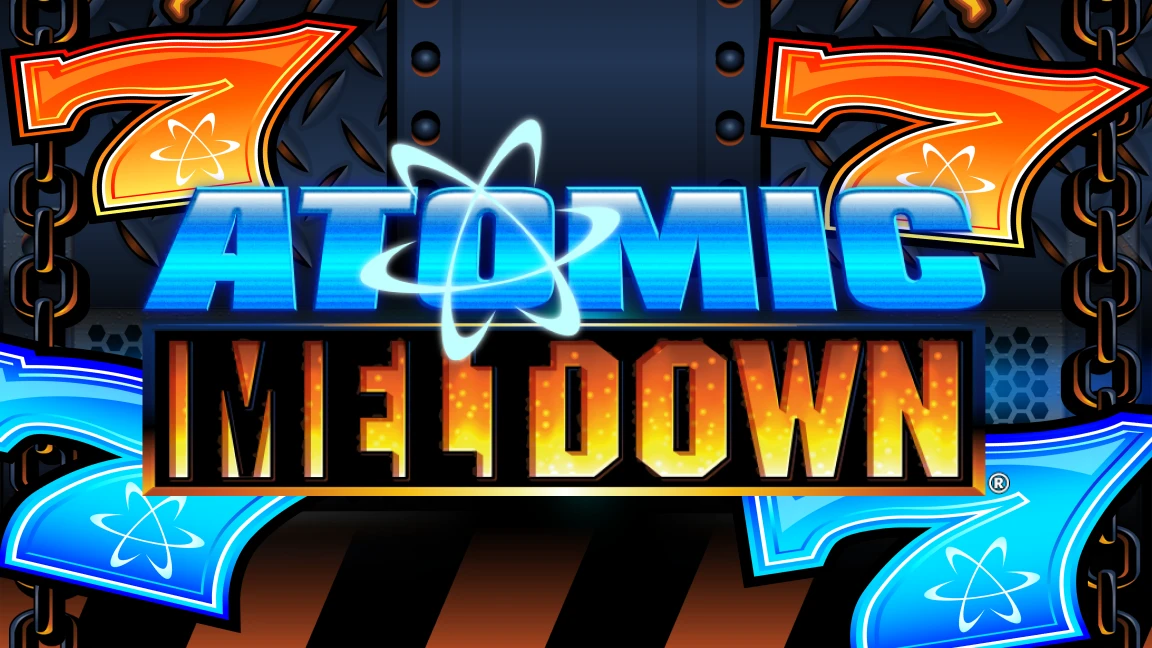 The promotional header for Atomic Meltdown, an online slot game on Betty.ca.