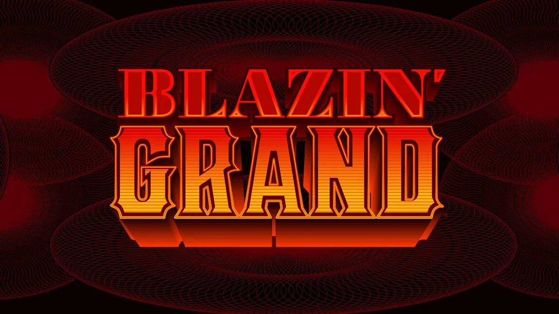 The promotional header for Blazin Grand, an online slot game on Betty.ca.