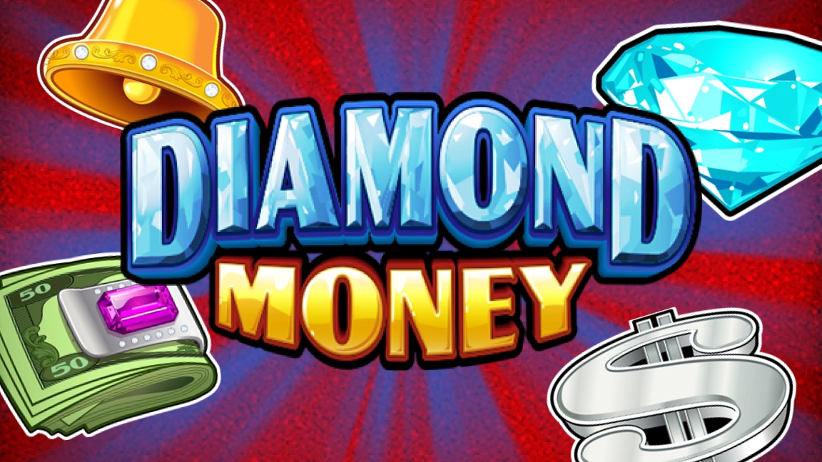 The promotional header for Diamond Money, an online slot game on Betty.ca.