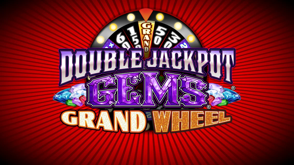 The promotional header for Double Jackpot Gems Grand Wheel, an online slot game on Betty.ca.