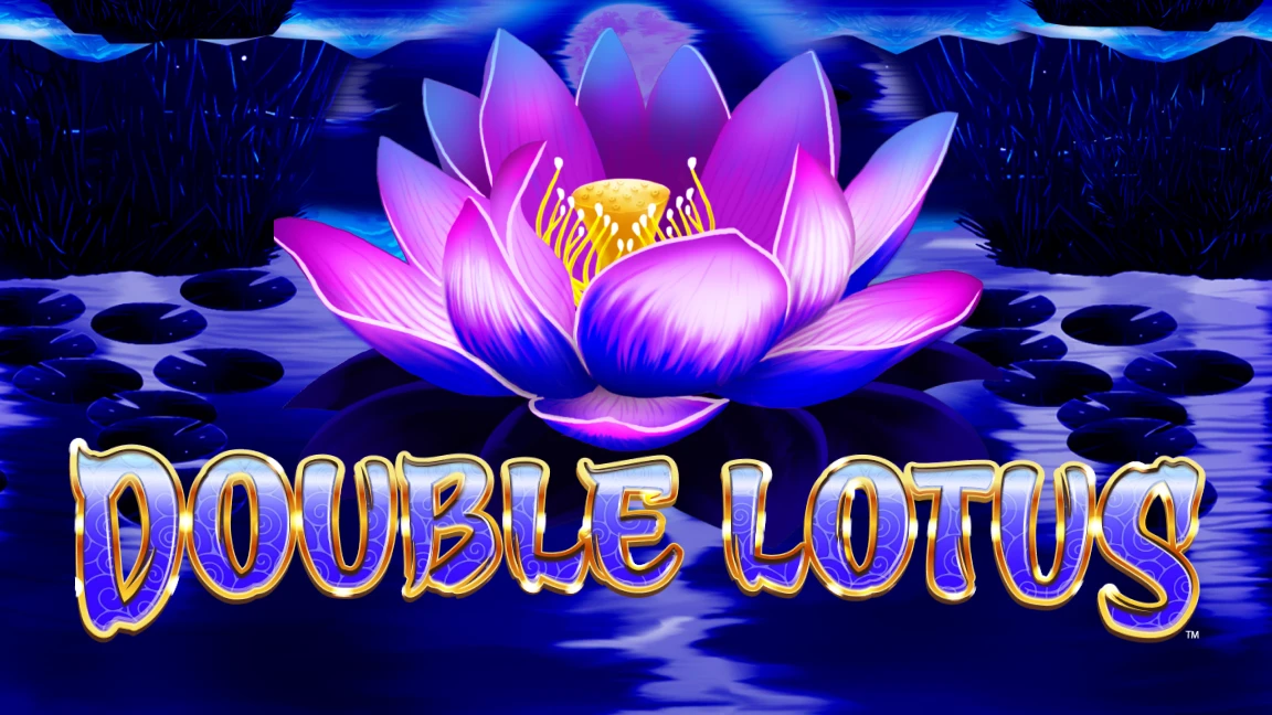 The promotional header for Double Lotus, an online slot game on Betty.ca.