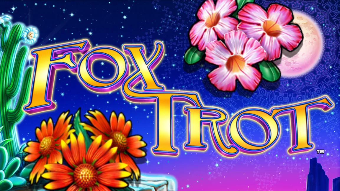 The promotional header for Fox Trot, an online slot game on Betty.ca.