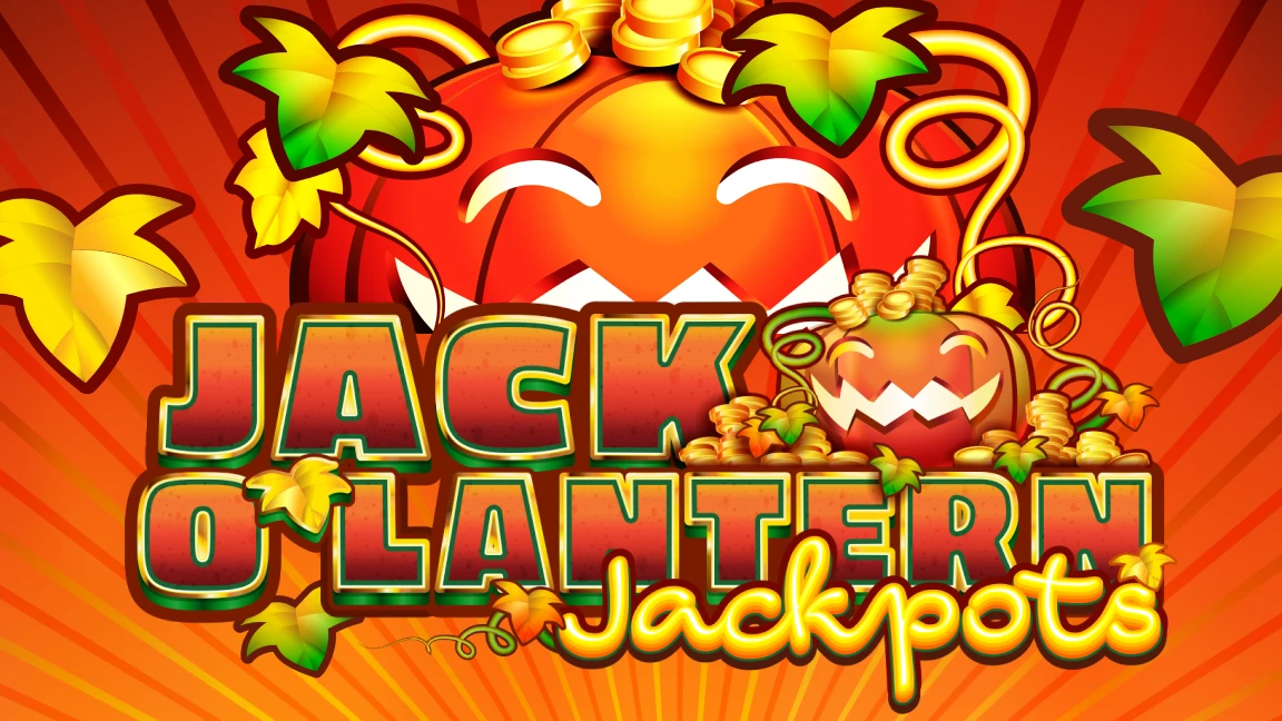 The promotional header for Jack o'Lantern Jackpots, an online slot game on Betty.ca.