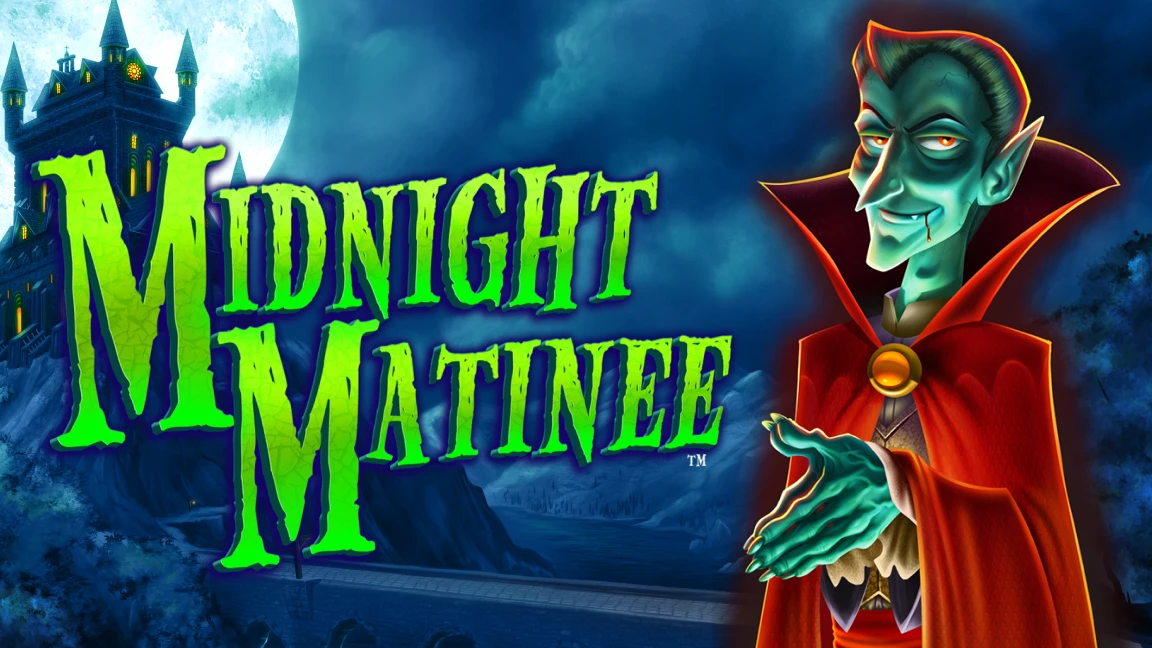 The promotional header for Midnight Matinee, an online slot game on Betty.ca.