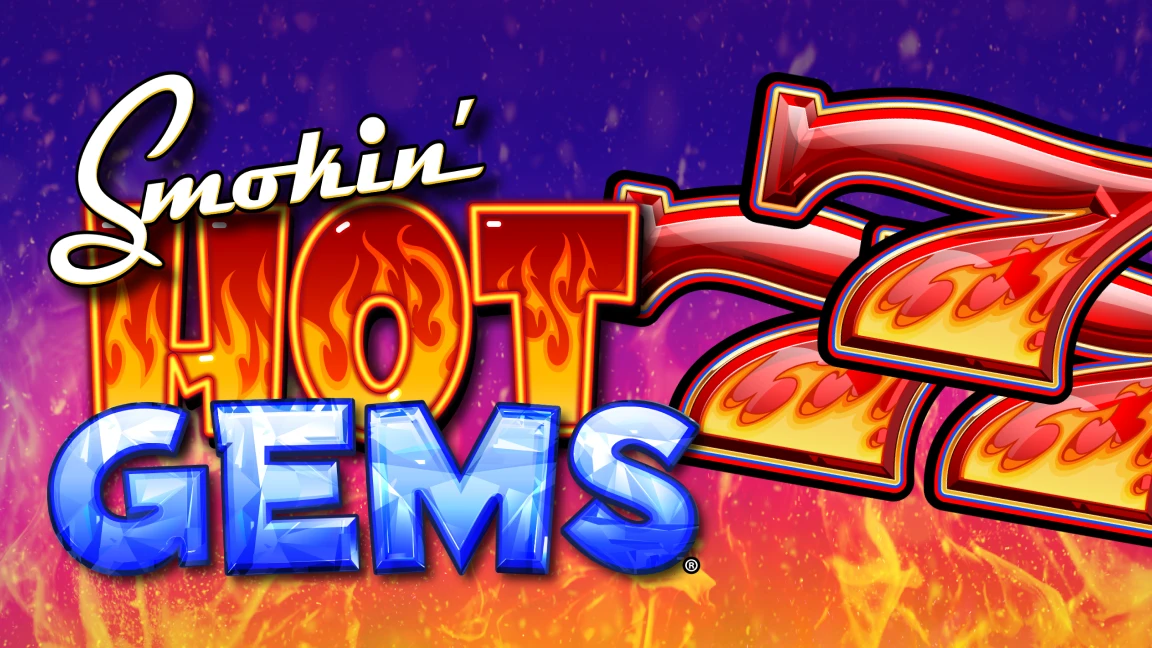 The promotional header for Smokin' Hot Gems, an online slot game on Betty.ca.