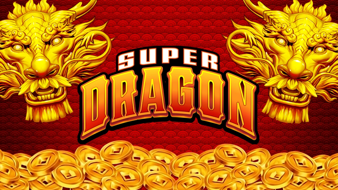 The promotional header for Super Dragon, an online slot game on Betty.ca.