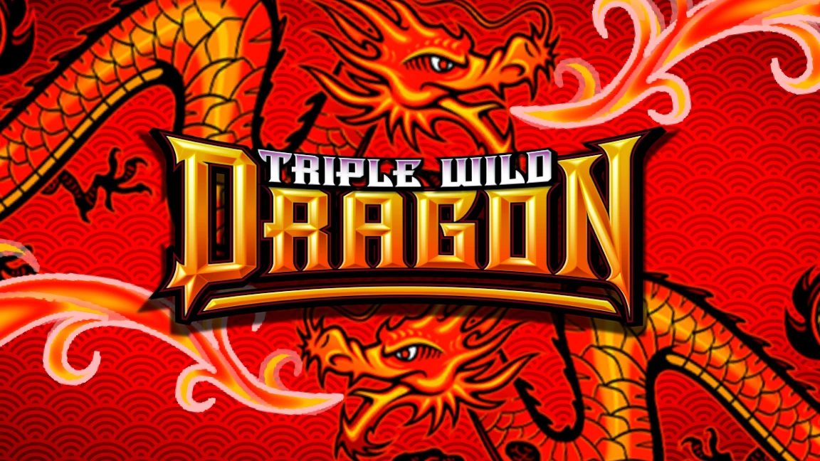 The promotional header for Triple Wild Dragon, an online slot game on Betty.ca.
