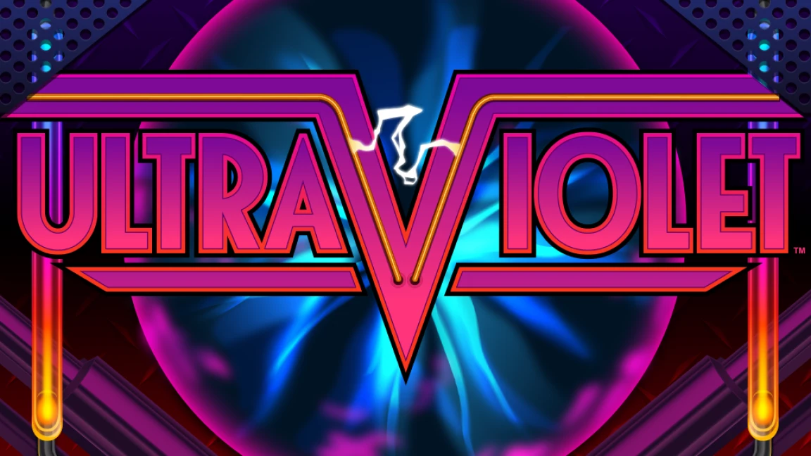 The promotional header for Ultra Violet, an online slot game on Betty.ca.