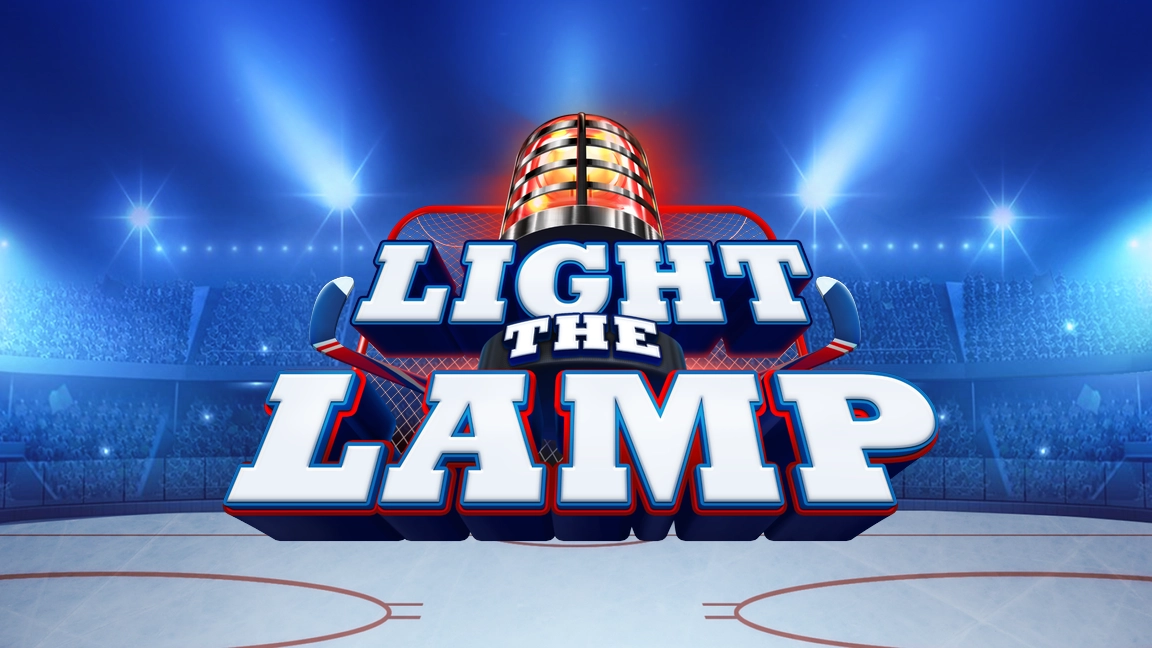 The promotional header for Light The Lamp, an online slot game on Betty.ca.