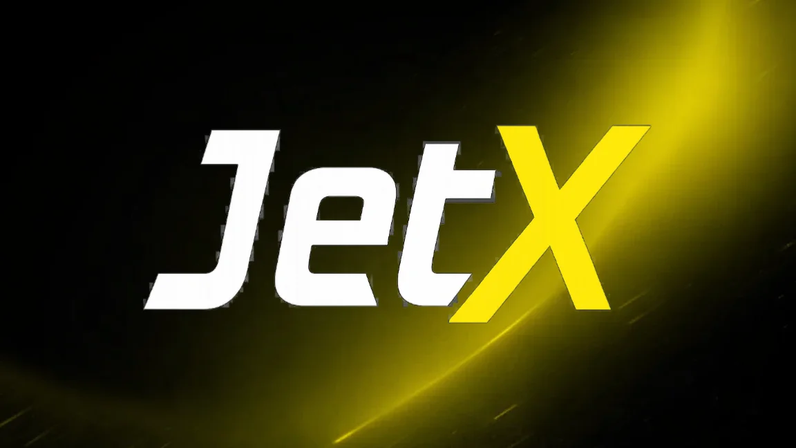 The promotional header for JetX, an online slot game on Betty.ca.