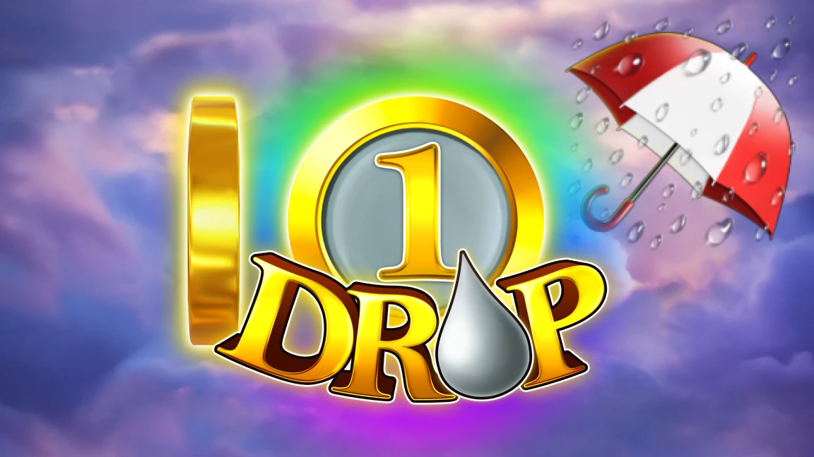 The promotional header for 1 Drop, an online slot game on Betty.ca.