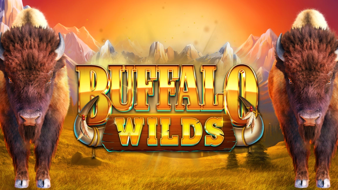 The promotional header for Buffalo Wilds, an online slot game on Betty.ca.