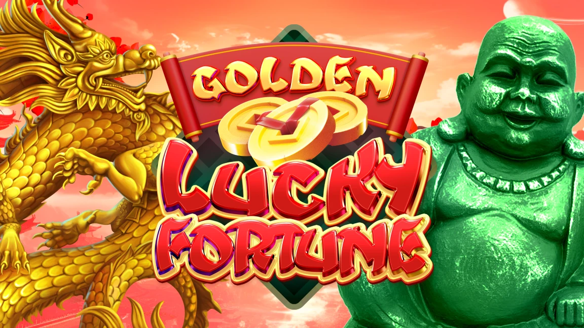 The promotional header for Golden Lucky Fortune, an online slot game on Betty.ca.