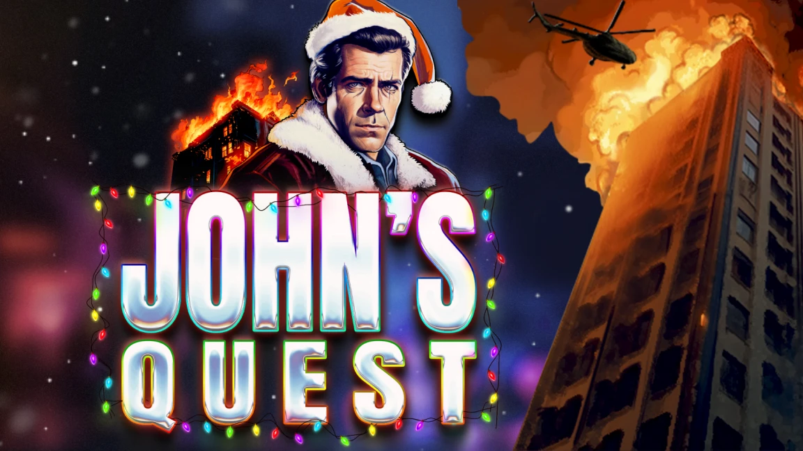 The promotional header for John’s Quest, an online slot game on Betty.ca.
