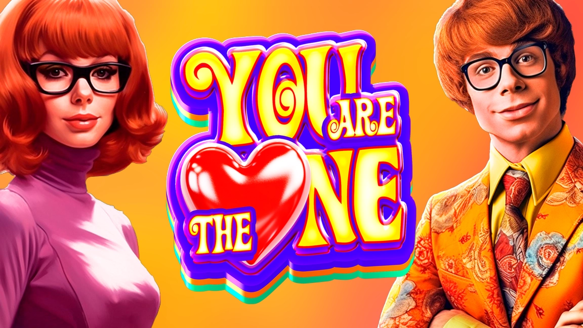The promotional header for You Are The One, an online slot game on Betty.ca.