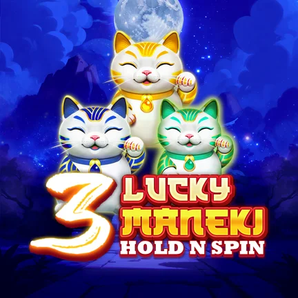 3 Lucky Maneki Hold N Spin
