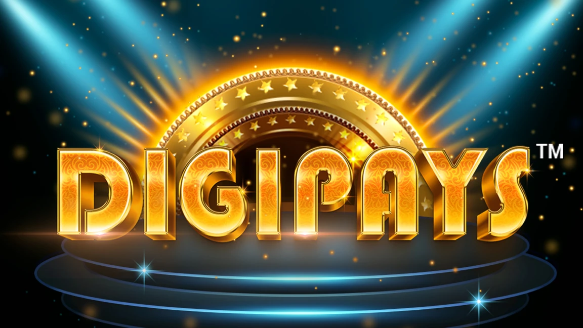 The promotional header for Digipays, an online slot game on Betty.ca.