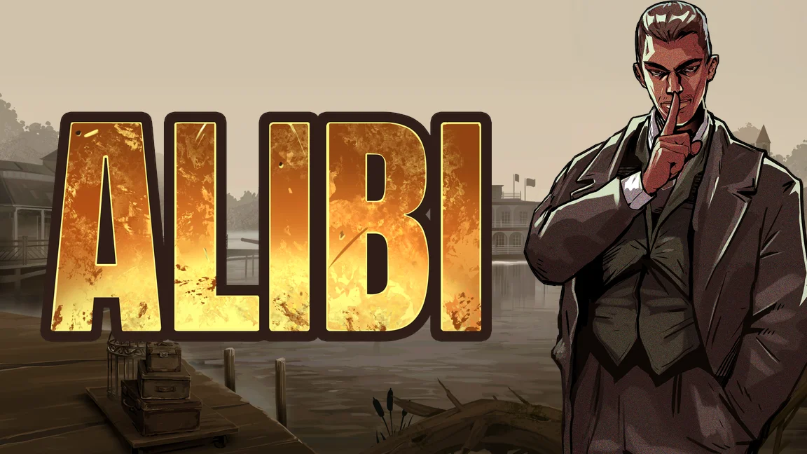 The promotional header for Alibi, an online slot game on Betty.ca.