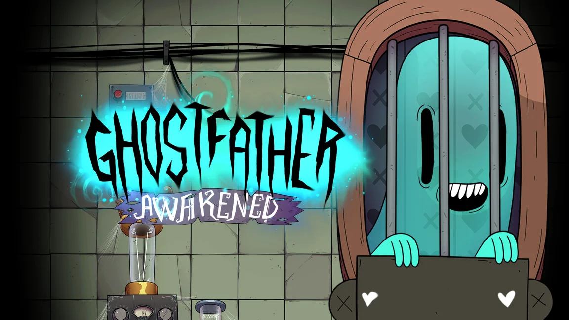 The promotional header for Ghostfather - Awakened, an online slot game on Betty.ca.