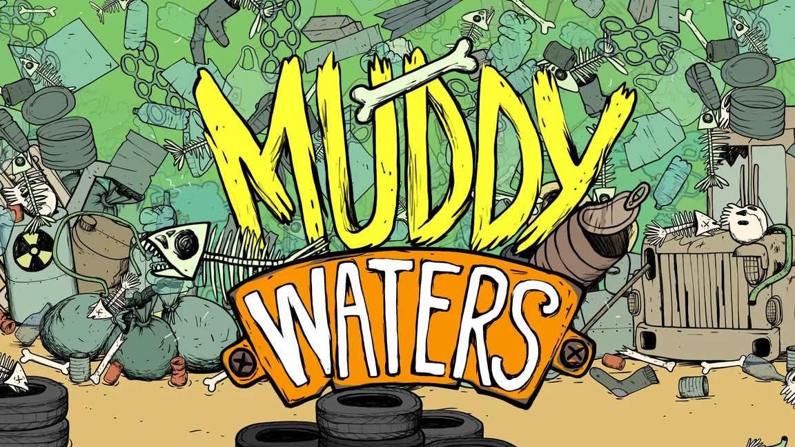The promotional header for Muddy Waters, an online slot game on Betty.ca.