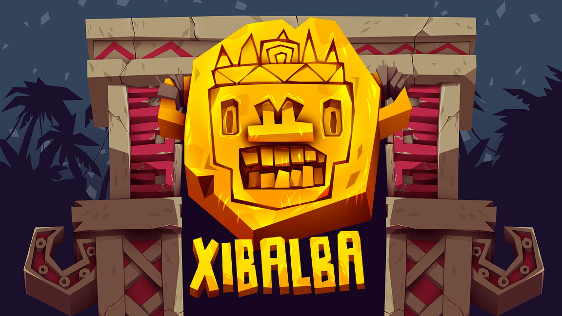 The promotional header for Xibalba, an online slot game on Betty.ca.