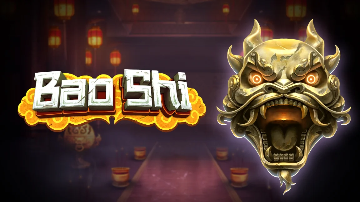 The promotional header for Bao Shi, an online slot game on Betty.ca.