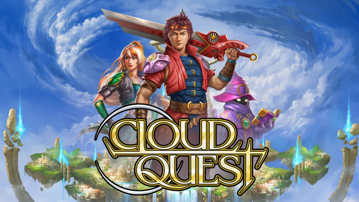 The promotional header for Cloud Quest, an online slot game on Betty.ca.