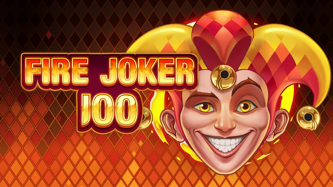 The promotional header for Fire Joker 100, an online slot game on Betty.ca.