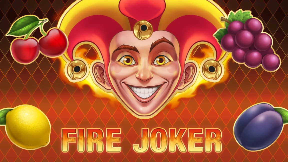 The promotional header for Fire Joker, an online slot game on Betty.ca.
